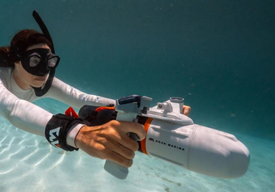 Электромотор для дайвинга и плавания (с креплением для САП/каяка) BlueDrive S Киев