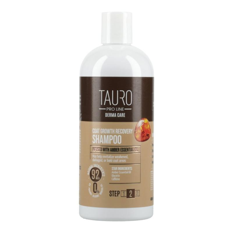 Tauro Pro Line Derma Care Coat Growth Recovery Shampoo Шампунь для стримуляції росту шерсті у собак і котів, 400 мл Киев - изображение 1