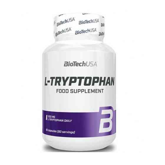 L-триптофан BiotechUSA L-Tryptophan 60 caps Луцьк