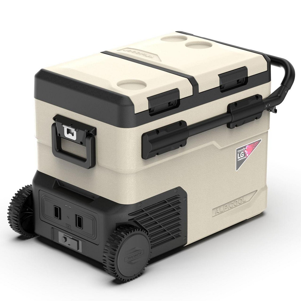 Компрессорный автохолодильник Alpicool TGBSW45 (LG). 47 литров. Двухкамерный. До -20℃. (12, 24, 220 вольт) Киев - изображение 1