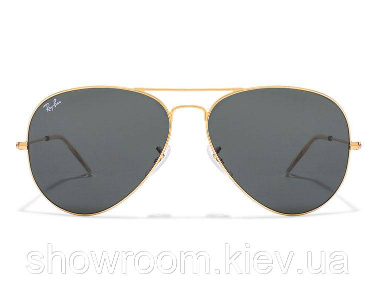 Чоловічі сонцезахисні окуляри Ray ban aviator 3025 (001/62) Lux Київ - фото 2