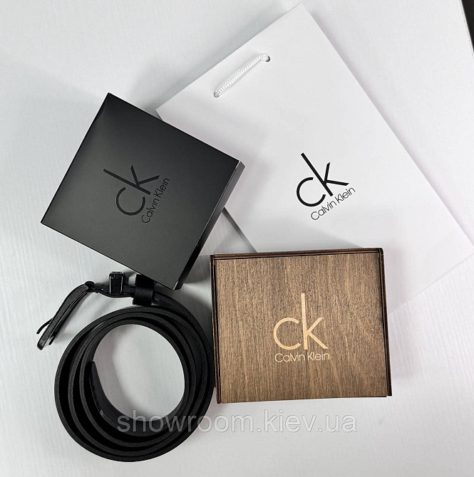 Чоловічий брендовий ремінь із натуральної шкіри (449) Київ - фото 5