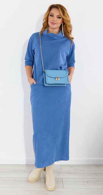 Замшевый костюм с юбкой (50) Киев - изображение 1