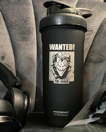 Шейкер спортивний SmartShake Reforce 900ml DC Joker Каменское - изображение 6
