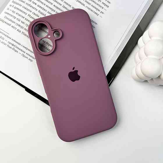 Чохол для iPhone 16 Silicone Full Case Taro Purple Київ