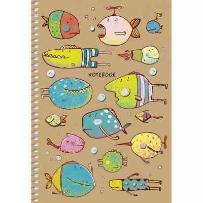 Тетрадь Школярик А5 Student без линирования 96 листов (A5-SC-096-6116) Винница