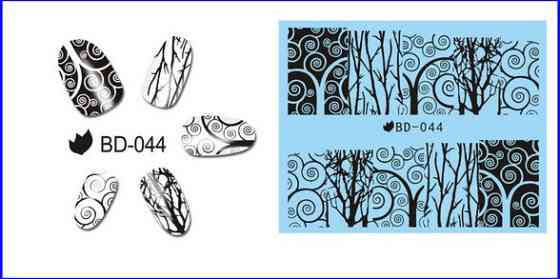 Наклейки для нігтів BD-044 Київ