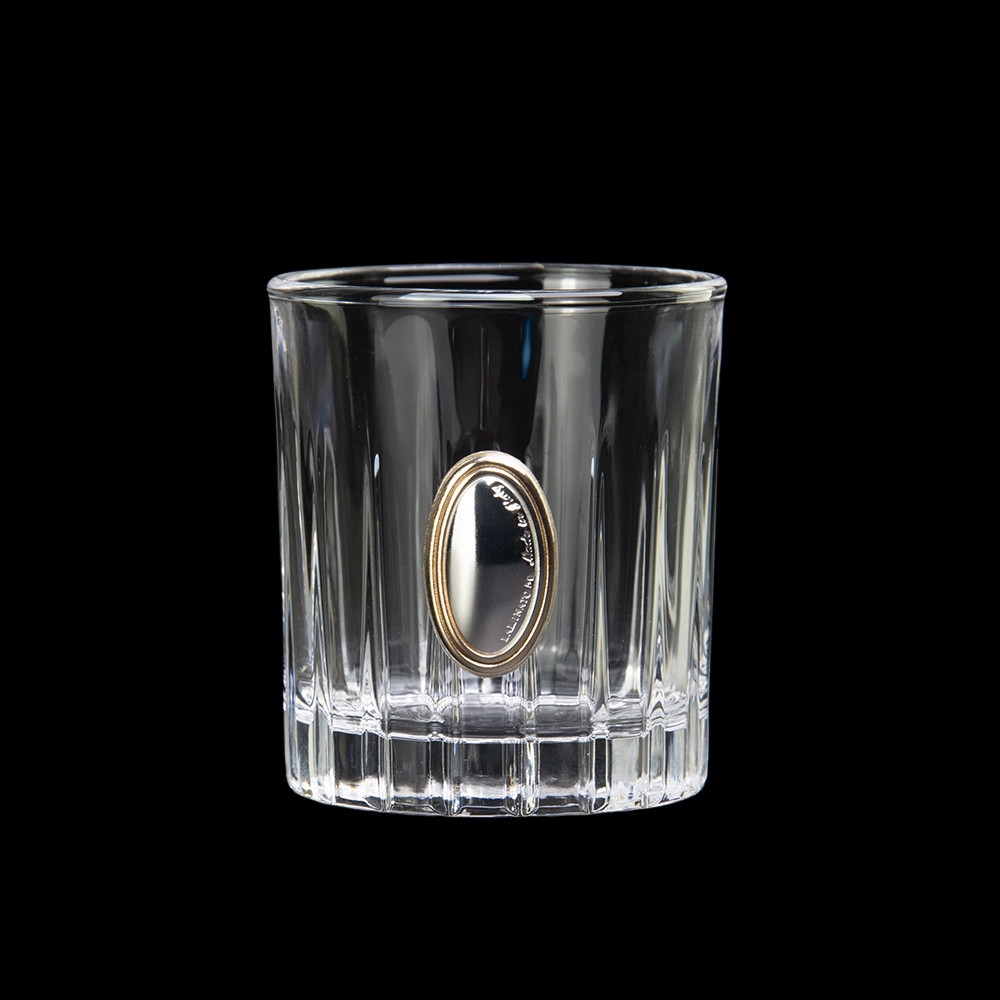 Набор для водки Boss Crystal Директорский (графин и 6 рюмок) хрусталь, серебро, золото Киев - изображение 3
