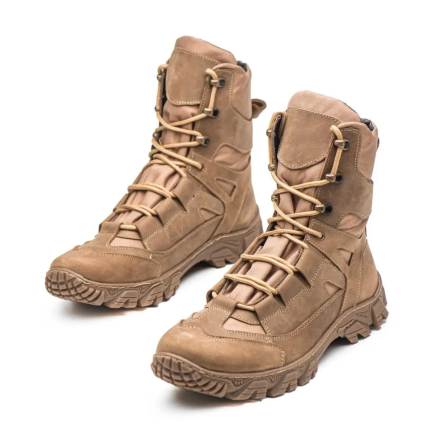 Тактичні чоловічі демісезонні койот берці ,військові чоловічі шкіряні берці прошиті та проклеєні Львів