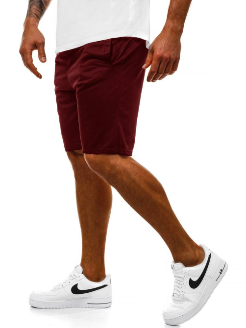 Шорты мужские трикотажные Бордовый L Харьков - изображение 1