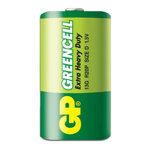 Батарейка бочка GP GREENCELL R20 13A 1.5 V 2 шт. блістер Рівне - фото 2
