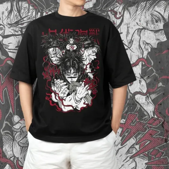 Футболка чоловіча з  принтом Магическая Битва Чосо 2 Розмір 48 Дніпро