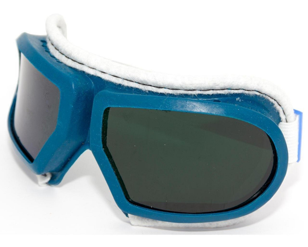 Окуляри захисні, прошиті темні зварювальника Харків - фото 1