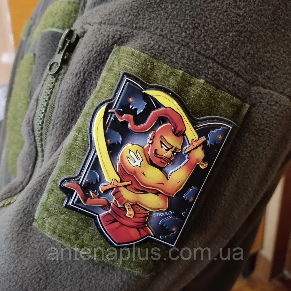 Запорізький козак шеврон / патч Київ - фото 2