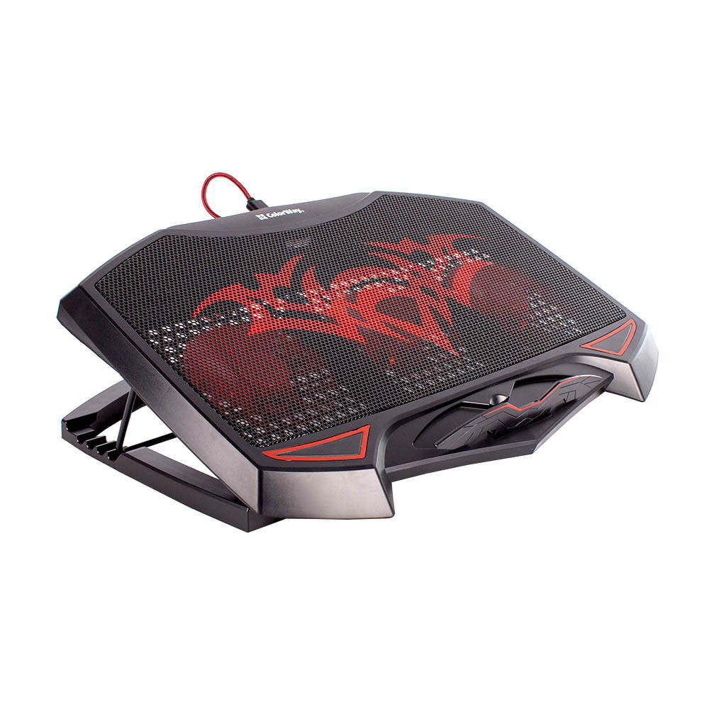 Охолоджувальна підставка для ноутбука ColorWay Cooling Game Pro H1, 10-17