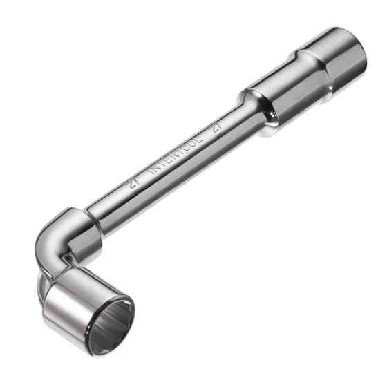 Ключ торцевой с отверстием, L-образный, 27 мм INTERTOOL HT-1627 Киев