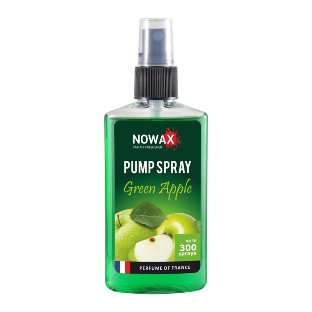 Ароматизатор Nowax Pump Spray Green Apple, 75ml з розпилювачем Киев - изображение 1