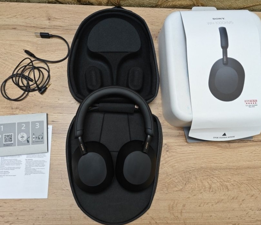 Наушники Sony wh-1000xm5 black. Харьков - изображение 8