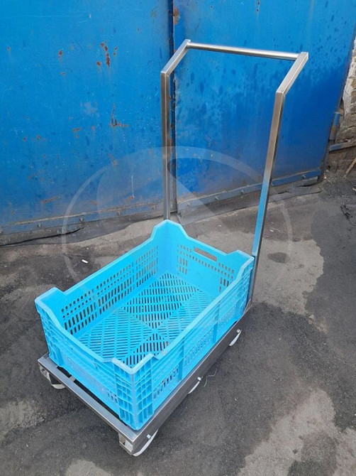 Візок для євро ящиків з ручкою Київ - фото 6