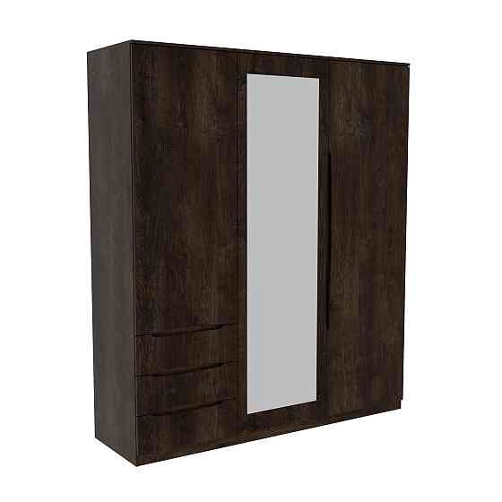 Шкаф Дельта 2, Дуб Конкордия, 1800х550х2100 Львов