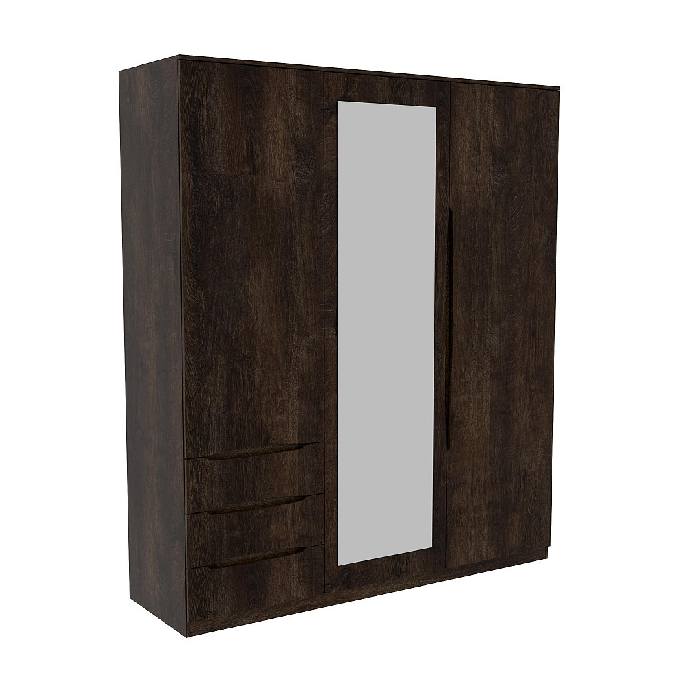 Шкаф Дельта 2, Дуб Конкордия, 1800х550х2100 Львов - изображение 1