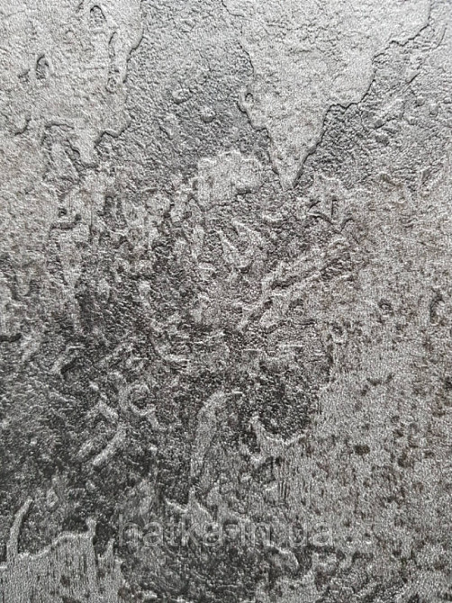 Обои виниловые на флизелине AdaWall Beta 1.06x10 метровые под штукатурку структурные черные 1108-5 Киев - изображение 2