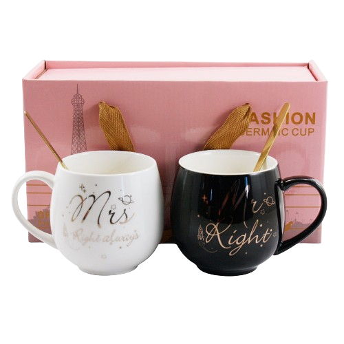 Набір чашок 2 предмети 350мл (подарункова уп) порцеляна 211GB  Interos Житомир