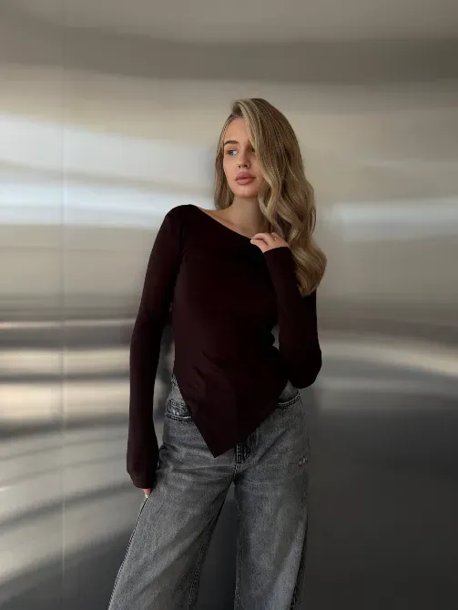 Базовые асимметричные длинные рукава трёх цветов Одесса - изображение 18