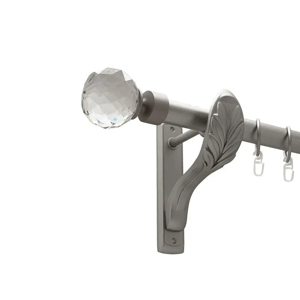 Карниз Orvit Люміера металевий однорядний ретро Сатин 25 мм 200 см (00-00011216) Львів - фото 1