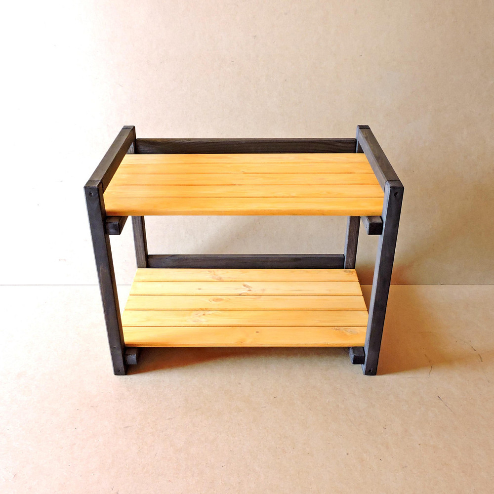 Етажерка розбірна "Брістоль 2" каррі Миколаїв - фото 2