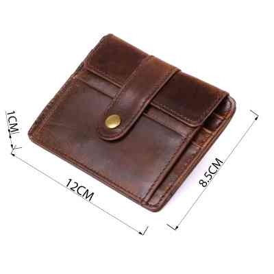 Кошелек Vintage Кожаный Коричневый (20485) Винница