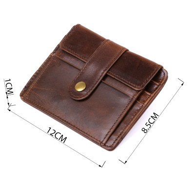 Кошелек Vintage Кожаный Коричневый (20485) Винница - изображение 5