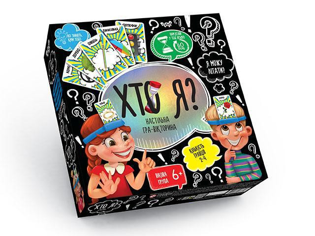 Настольная игра ХТО Я? 7621DT на укр. языке Винница - изображение 1