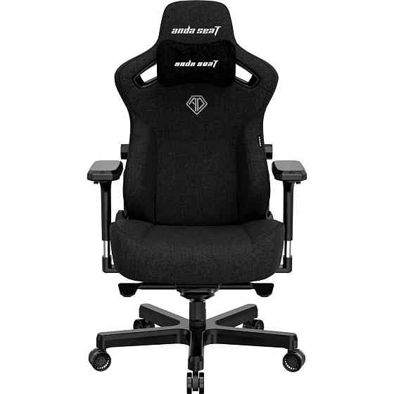 Крісло для геймерів Anda Seat Kaiser 3 Size XL Fabric Black (AD12YDC-XL-01-B-CF) ( Чорний ) Харків