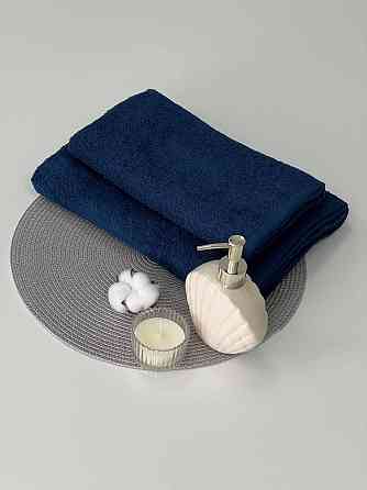 Комплект рушників Ideal Textile однотонних Ideal Textile 50х90 см + 70х140 см 360 г/м2 (56861149) Си Чернівці