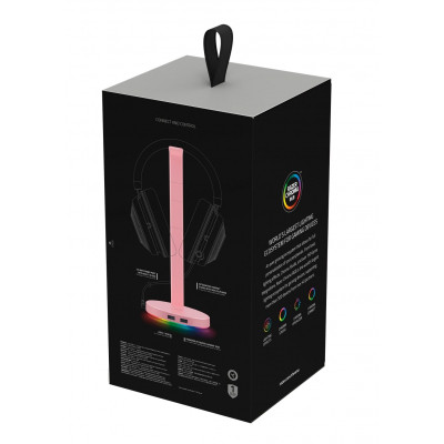 Подставка для гарнитуры Razer Base Station V2 Chroma Quartz (RC21-01510200-R3M1) Винница - изображение 7