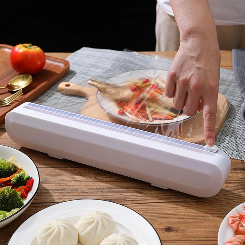 Кухонный диспенсер для пищевой пленки (36х7,5х7,5 см) Wraptastic SBR Киев - изображение 1