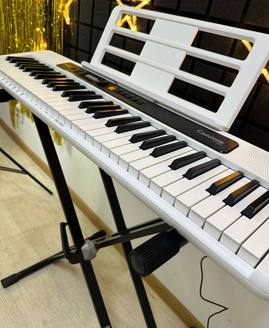 ПРОФЕСІЙНИЙ білий синтезатор CASIO, цифрове електронне піаніно. Харьков - изображение 1