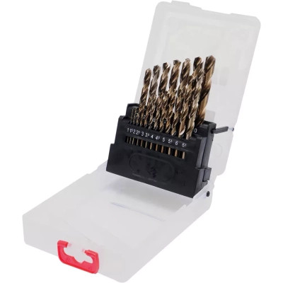 Набір свердл HAISSER по металу HSS - (1-10)х0.5мм, 19шт. (107730) Вінниця - фото 1