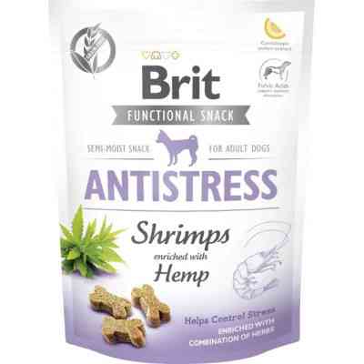 Лакомство для собак Brit Care Functional Antistress 150 г – креветка (8595602539987) Винница