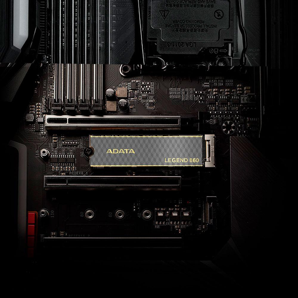 SSD диск накопитель M.2 ADATA LEGEND 860 500 GB 2280 PCIe Gen 4x4 3D NAND Read / Write: 5000 / 3000 MB / sec Одеса - фото 9