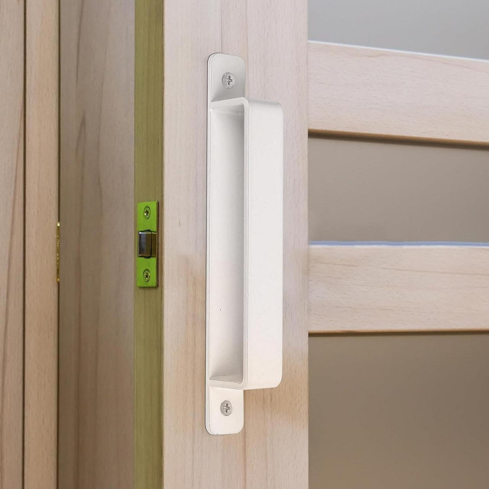 Ручка дверная Модель 032 Белая Чугунная Vintage 156 мм набор 2 для входных и межкомнатных дверей тяжёлая Киев - изображение 2