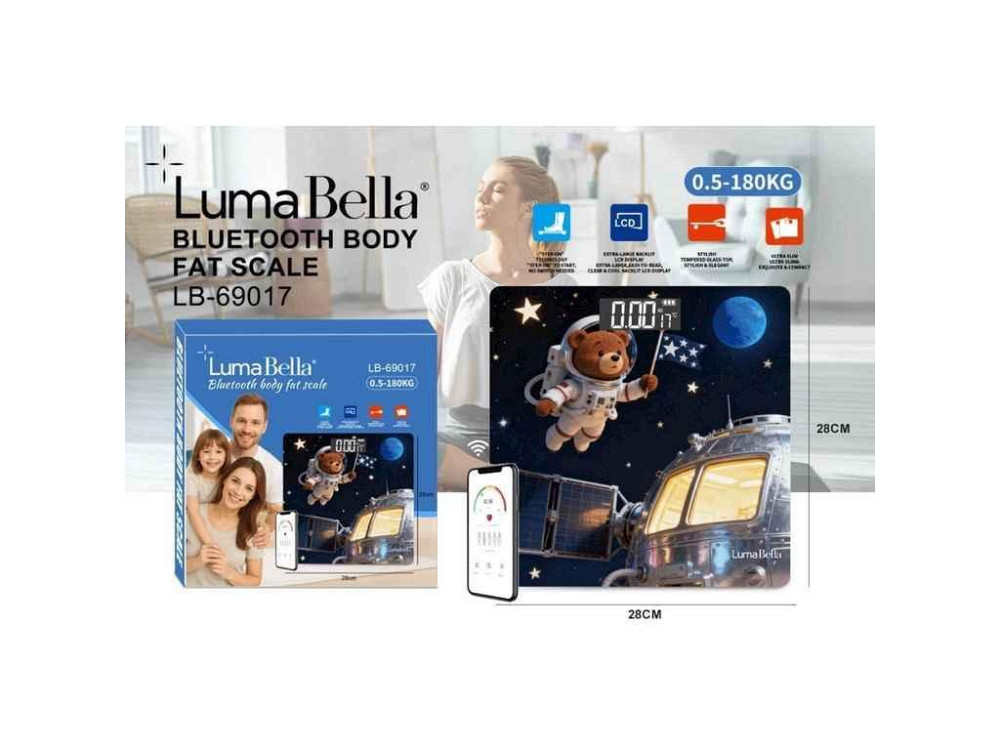 Ваги підлогові 180кг LB-69017 ТМ LUMABELLA Київ - фото 1