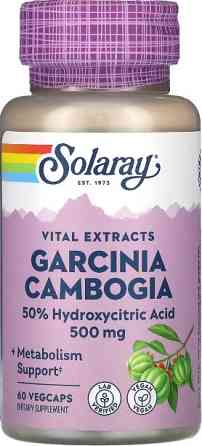 Гарциния Solaray Garcinia Cambogia Fruit Ext 500mg 60 veg caps Киев