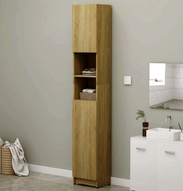 Пенал напольный для ванной 