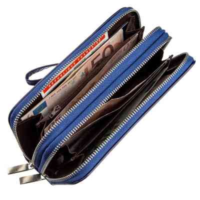 Кошелек Kivi Из экокожи Синий (19050) Винница