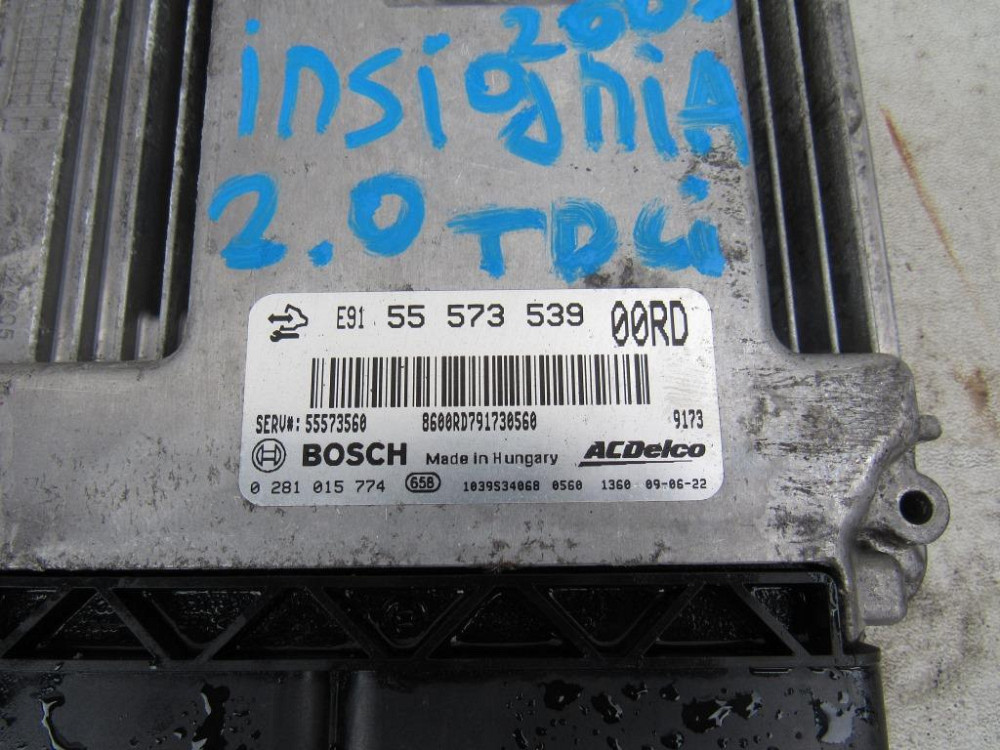 Блок керування двигуном Opel Insignia Sports Tourer 2.0 cdti 2009-2013 (0281015774) Ковель - фото 2