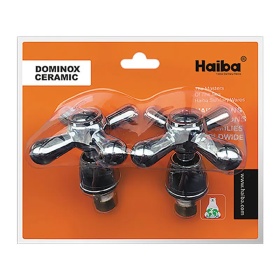 Ручки для змішувача з кран буксами  Haiba Dominox    ( HB0576 ) 31261 Харьков