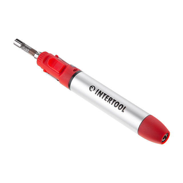 Пальник газовий INTERTOOL GB-0005, 12 мл, комплект аксесуарів 7 од. пальник для мікропайки Львів - фото 2