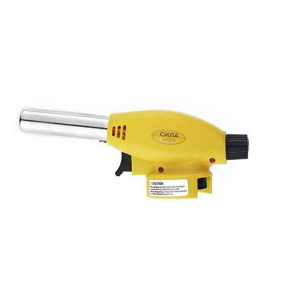 Пальник газовий з п'єзопідпалом Ø22мм 166мм СИЛА Харків